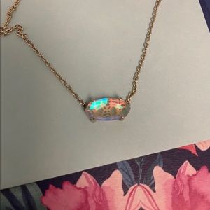 Kendra Scott gold Ever necklace- GUC